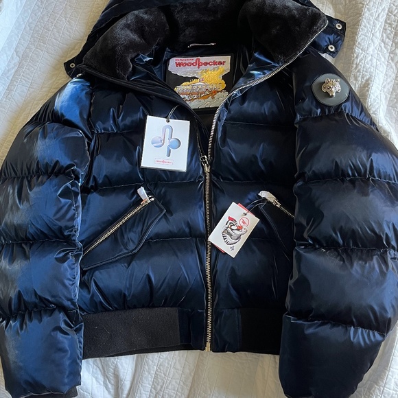 BNWT Womens Woodpecker Bomber Jacket - Picture 3 of 4